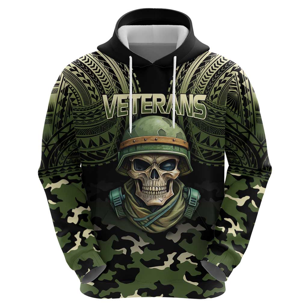Veterans Day Hoodie War Never Leaves A Veteran Proud Military LT9 - Polynesian Pride