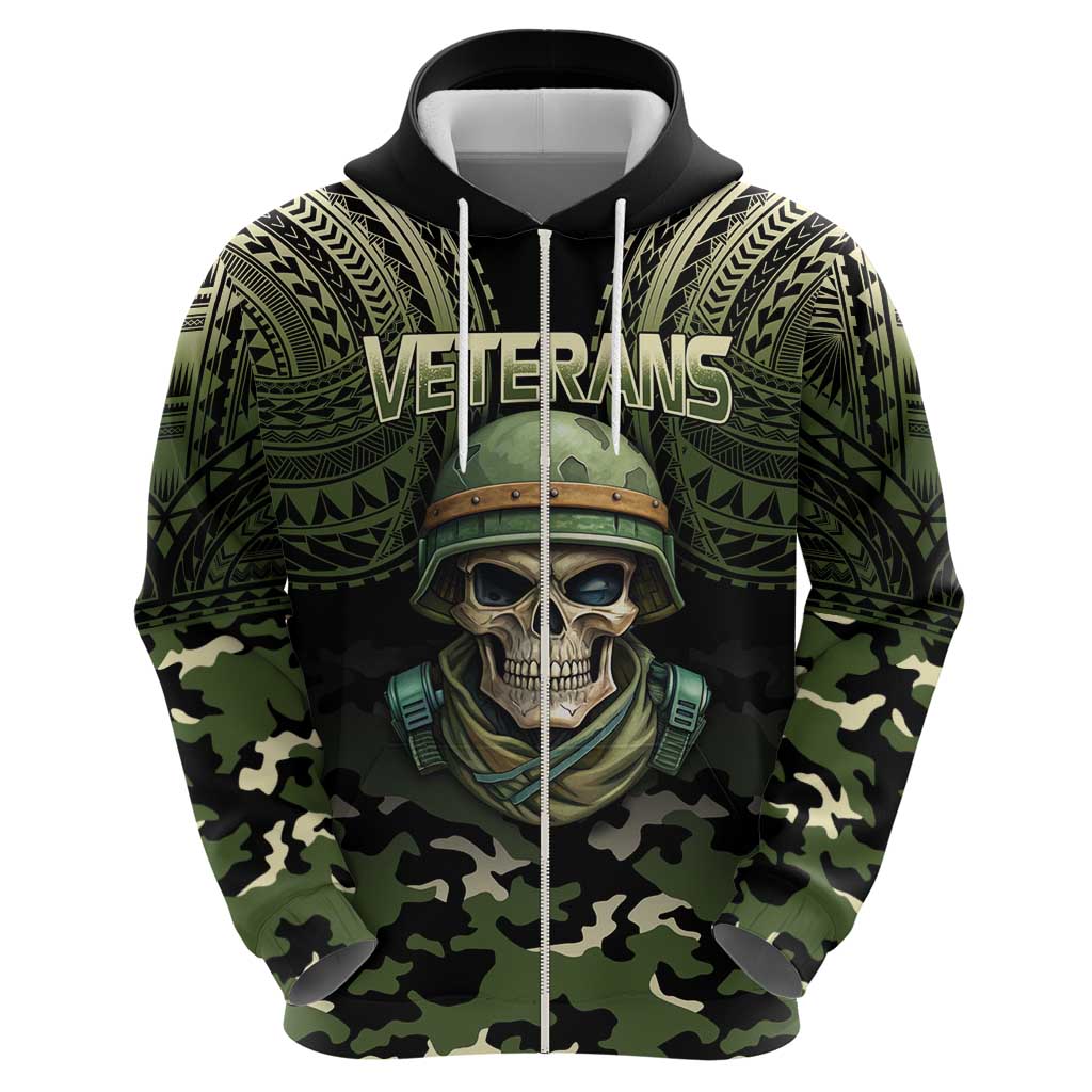 Veterans Day Hoodie War Never Leaves A Veteran Proud Military LT9 - Polynesian Pride