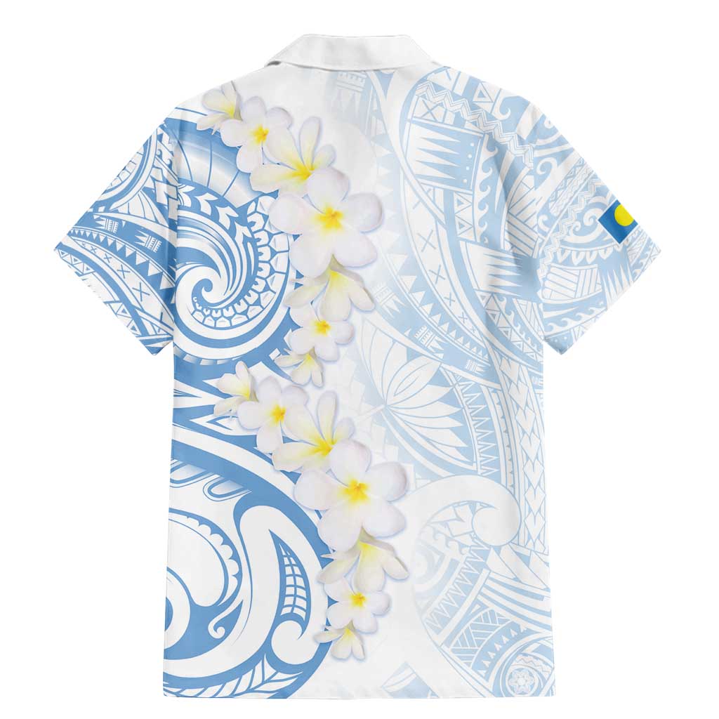 Palau 1981 Tribal Tattoo Family Matching Mermaid Dress and Hawaiian Shirt with Belau Plumeria Flowers LT9 - Polynesian Pride