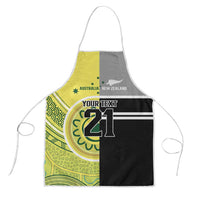Custom Cricket AUNZ Spirit Apron Aussie New Zealand Retro Edition LT9 Black - Polynesian Pride
