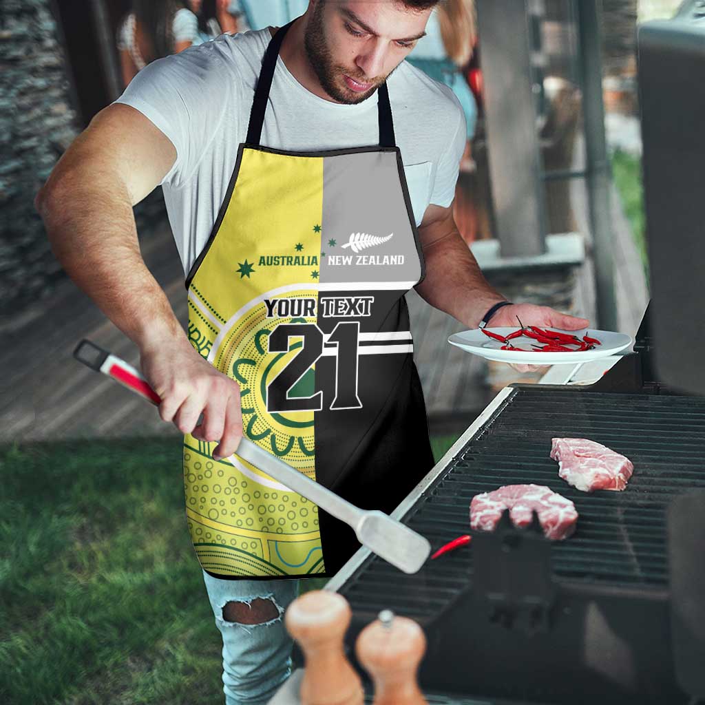 Custom Cricket AUNZ Spirit Apron Aussie New Zealand Retro Edition LT9 - Polynesian Pride