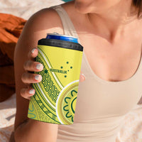 Custom Cricket AUNZ Spirit 4 in 1 Can Cooler Tumbler Aussie New Zealand Retro Edition - Polynesian Pride