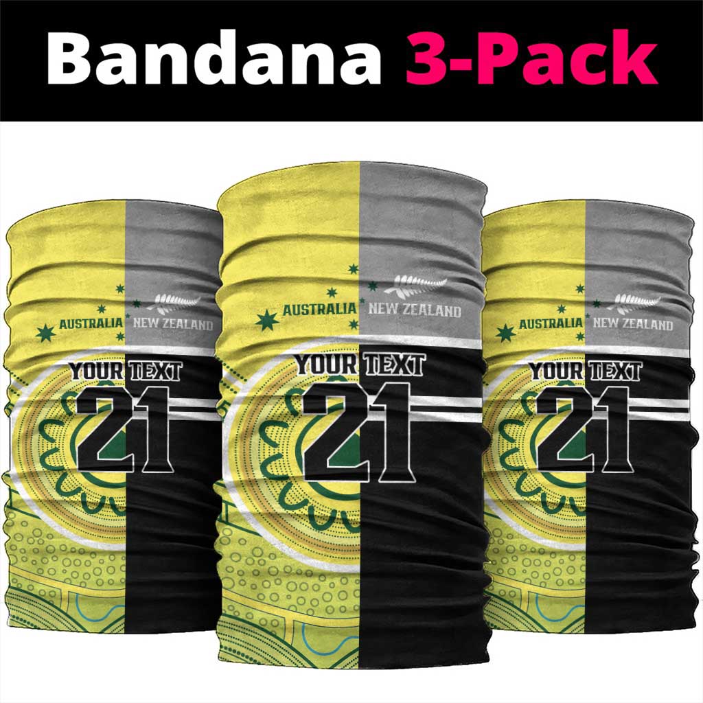 Custom Cricket AUNZ Spirit Neck Gaiter Aussie New Zealand Retro Edition - Polynesian Pride