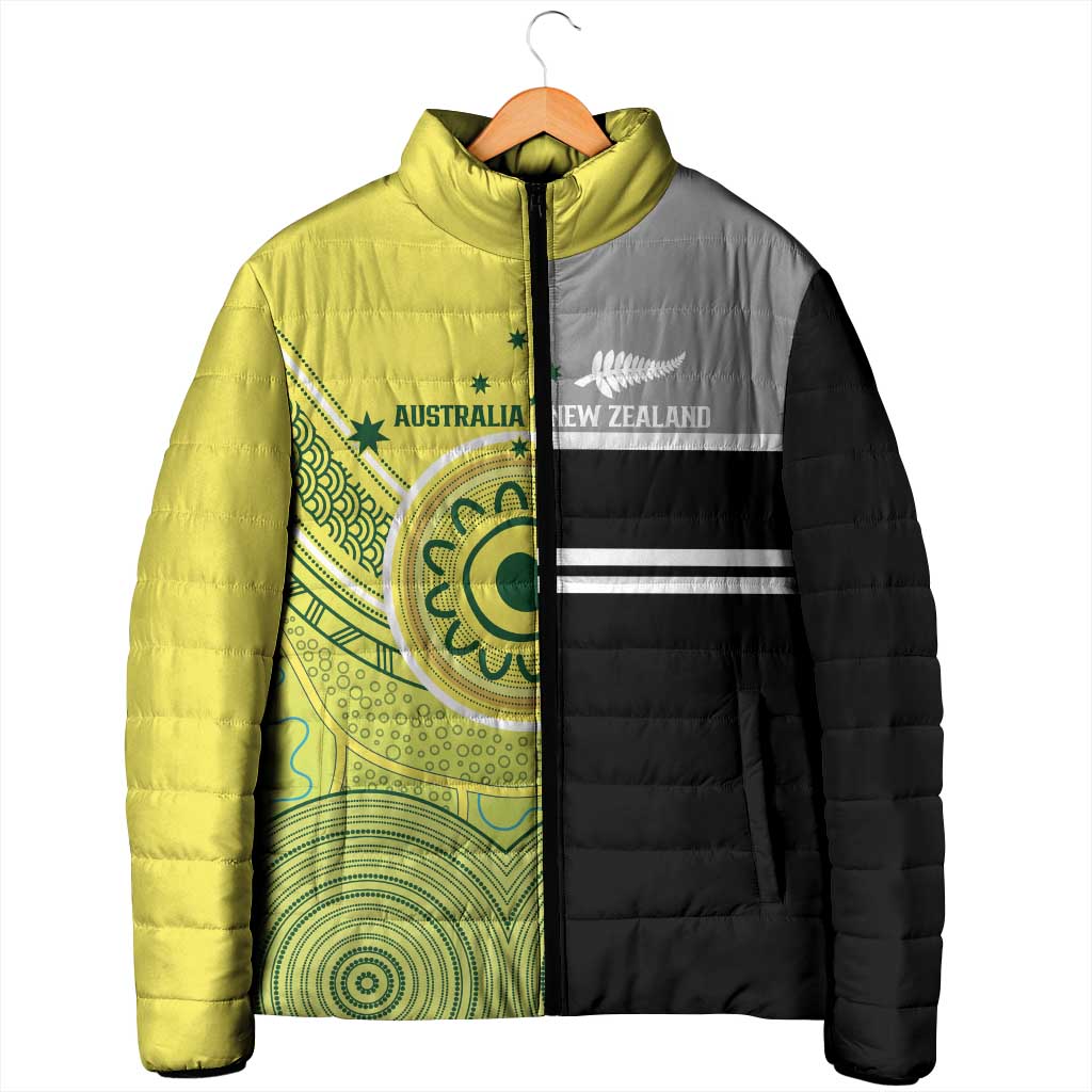Custom Cricket AUNZ Spirit Padded Jacket Aussie New Zealand Retro Edition - Polynesian Pride