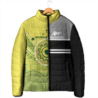 Custom Cricket AUNZ Spirit Padded Jacket Aussie New Zealand Retro Edition - Polynesian Pride