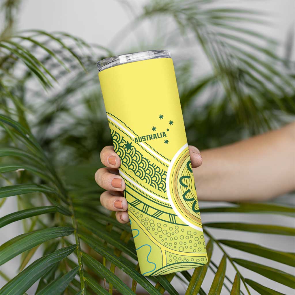 Custom Cricket AUNZ Spirit Skinny Tumbler Aussie New Zealand Retro Edition - Polynesian Pride