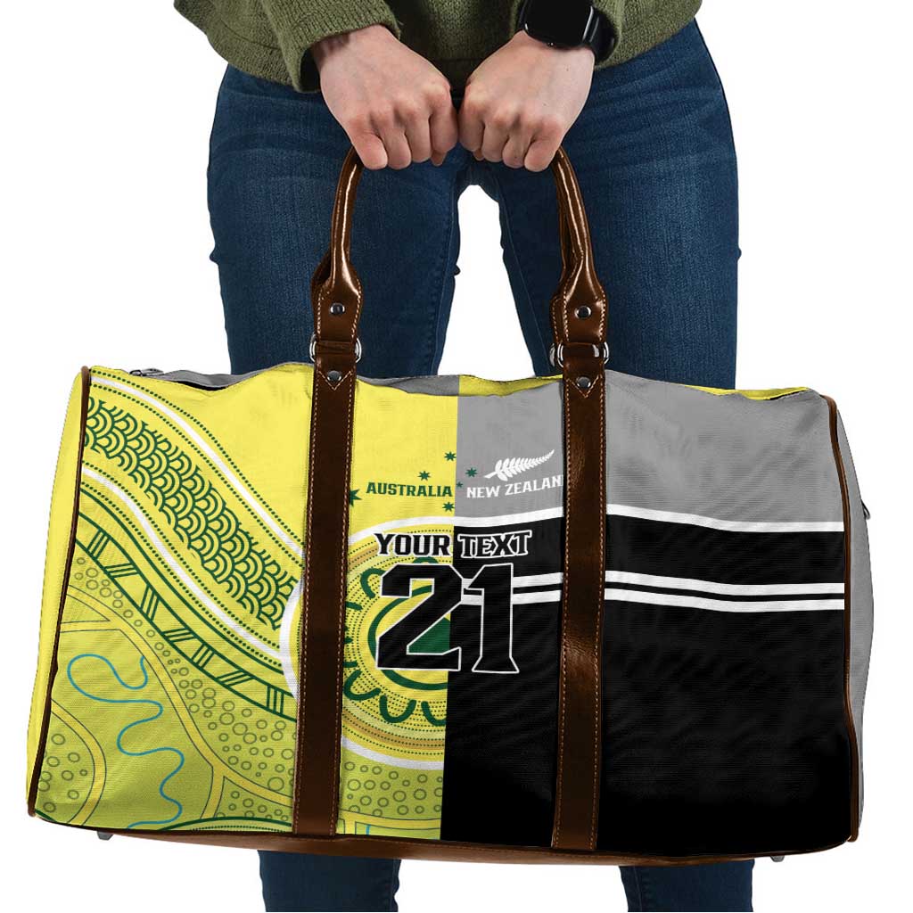Custom Cricket AUNZ Spirit Travel Bag Aussie New Zealand Retro Edition - Polynesian Pride