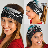 Custom NZ Cricket Pride Neck Gaiter Silver Fern Fan Supporter Apparel - Polynesian Pride