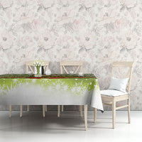 New Zealand Kakapo Christmas Tablecloth Maori Inspired Knitted Patterns LT9 - Polynesian Pride