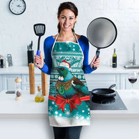 New Zealand Tui Bird Christmas Apron Maori Inspired Knitted Patterns LT9 - Polynesian Pride