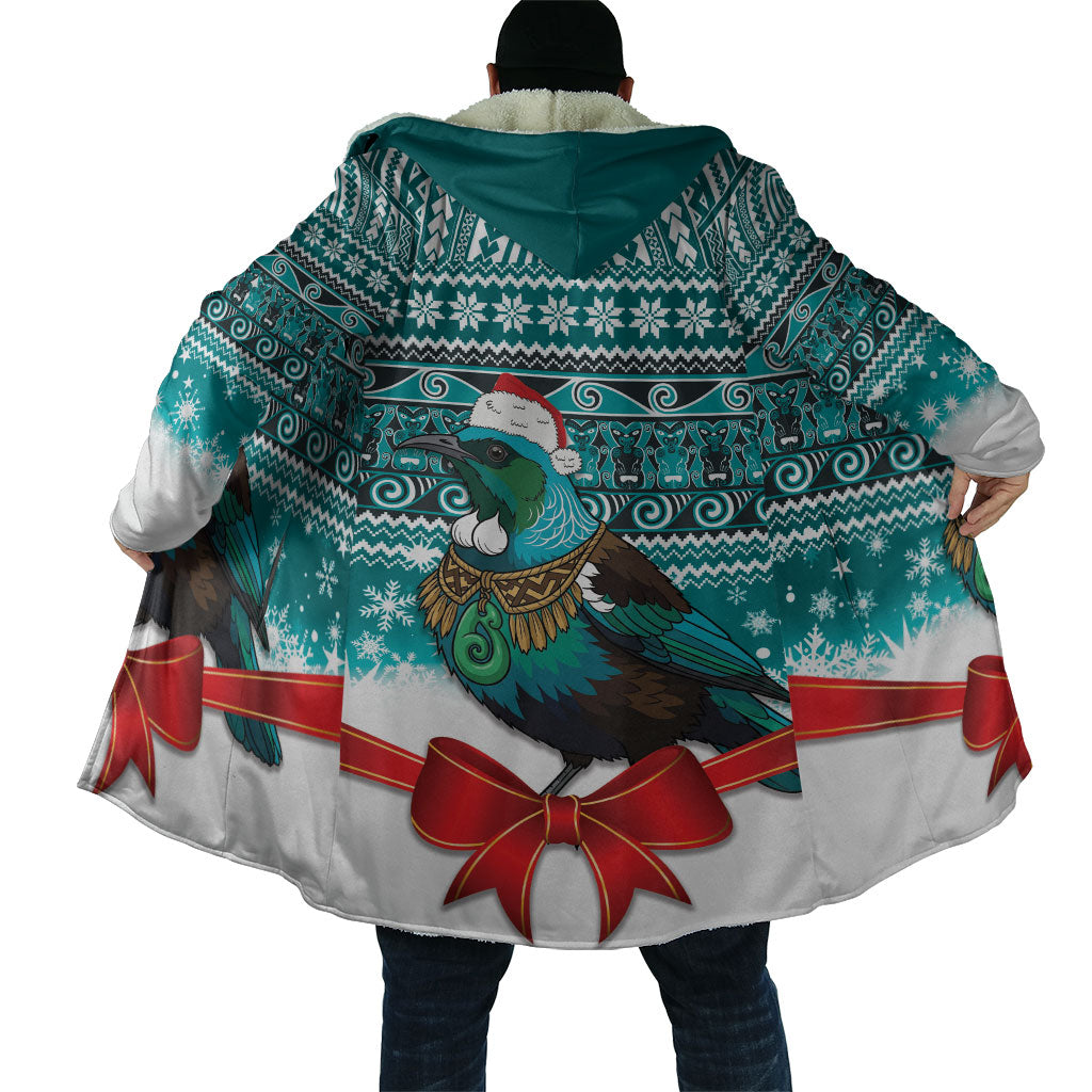 New Zealand Tui Bird Christmas Cloak Maori Inspired Knitted Patterns LT9 - Polynesian Pride