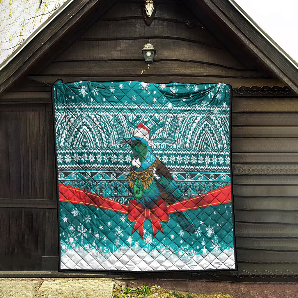 New Zealand Tui Bird Christmas Quilt Maori Inspired Knitted Patterns LT9 - Polynesian Pride