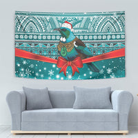 New Zealand Tui Bird Christmas Tapestry Maori Inspired Knitted Patterns LT9 - Polynesian Pride