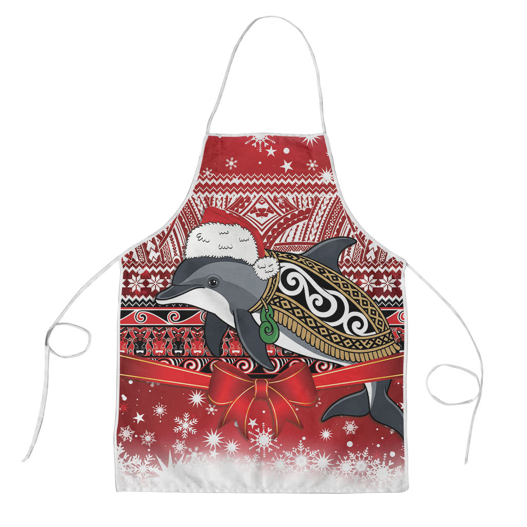New Zealand Dolphin Terehu Christmas Apron Maori Inspired Knitted Patterns