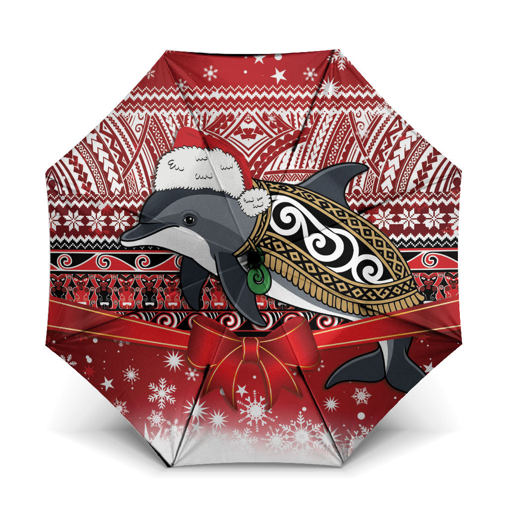 New Zealand Dolphin Terehu Christmas Umbrella Maori Inspired Knitted Patterns