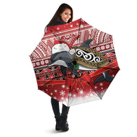 New Zealand Dolphin Terehu Christmas Umbrella Maori Inspired Knitted Patterns LT9 - Polynesian Pride