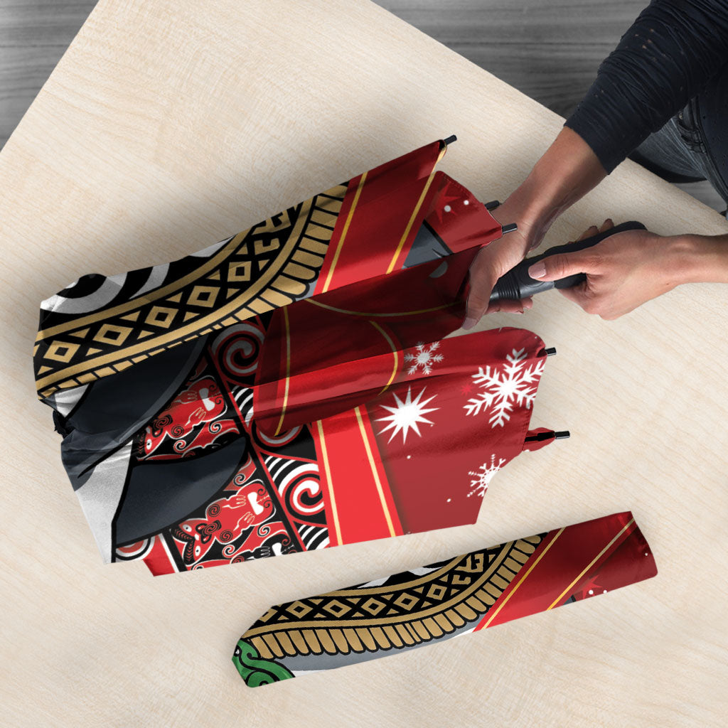 New Zealand Dolphin Terehu Christmas Umbrella Maori Inspired Knitted Patterns LT9 - Polynesian Pride