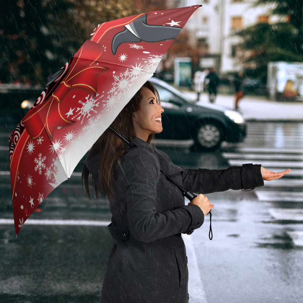 New Zealand Dolphin Terehu Christmas Umbrella Maori Inspired Knitted Patterns LT9 - Polynesian Pride