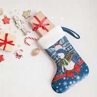 New Zealand Fairy Penguin Korora Christmas Stocking Maori Inspired Knitted Patterns LT9 - Polynesian Pride