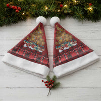 Funny Kiwi Bird Xmas Tree Christmas Santa Hat New Zealand Tribal Christmas Spirit LT9 - Polynesian Pride