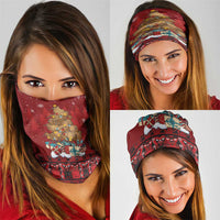 Funny Kiwi Bird Xmas Tree Neck Gaiter New Zealand Tribal Christmas Spirit - Polynesian Pride