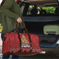 Funny Kiwi Bird Xmas Tree Travel Bag New Zealand Tribal Christmas Spirit LT9 - Polynesian Pride