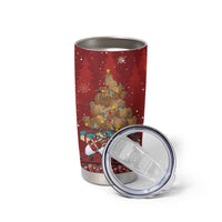 Funny Kiwi Bird Xmas Tree Tumbler Cup New Zealand Tribal Christmas Spirit LT9 - Polynesian Pride