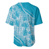 Hawaii Breadfruit Palaka Baseball Jersey Polu Maile Lei - Polynesian Pride