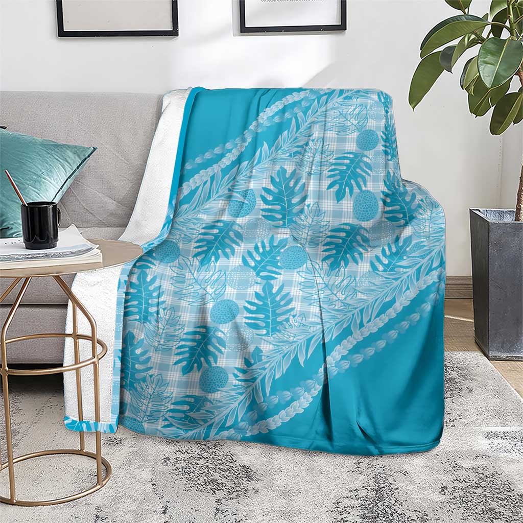Hawaii Breadfruit Palaka Blanket Polu Maile Lei - Polynesian Pride