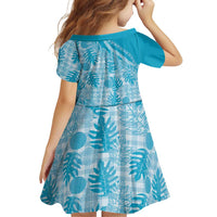 Hawaii Breadfruit Palaka Family Matching Mermaid Dress and Hawaiian Shirt Polu Maile Lei - Polynesian Pride