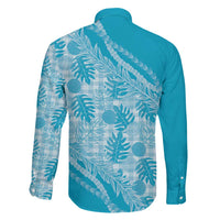 Hawaii Breadfruit Palaka Family Matching Puletasi and Hawaiian Shirt Polu Maile Lei - Polynesian Pride