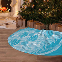 Hawaii Breadfruit Palaka Tree Skirt Polu Maile Lei - Polynesian Pride