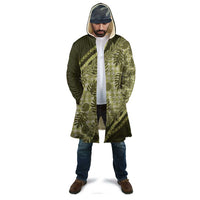 Hawaii Breadfruit Palaka Cloak Omaomao Maile Lei - Polynesian Pride