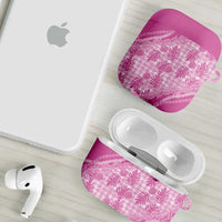 Hawaii Breadfruit Palaka AirPods Case Omaomao Ulaula Maile Lei - Polynesian Pride