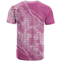 Hawaii Breadfruit Palaka T Shirt Omaomao Ulaula Maile Lei - Polynesian Pride