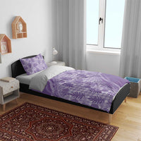 Hawaii Breadfruit Palaka Bedding Set Poni Maile Lei - Polynesian Pride