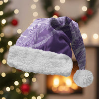 Hawaii Breadfruit Palaka Christmas Santa Hat Poni Maile Lei - Polynesian Pride