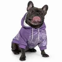Hawaii Breadfruit Palaka Pet Hoodie Poni Maile Lei LT9 - Polynesian Pride