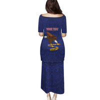 American Samoa Heart Tribal Personalized Family Matching Puletasi and Hawaiian Shirt Polynesian Patterns