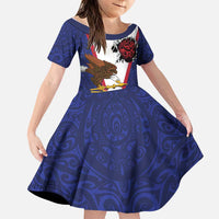 American Samoa Heart Tribal Personalized Family Matching Tank Maxi Dress and Hawaiian Shirt Polynesian Patterns