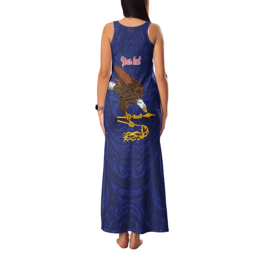 American Samoa Heart Tribal Personalized Family Matching Tank Maxi Dress and Hawaiian Shirt Polynesian Patterns