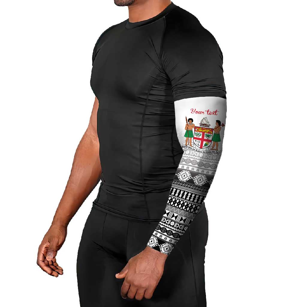 Fiji Heart Tribal Personalised Arm Sleeves Polynesian Patterns