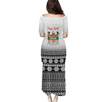 Fiji Heart Tribal Personalised Family Matching Puletasi and Hawaiian Shirt Polynesian Patterns LT9 - Polynesian Pride