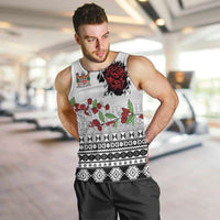 Fiji Heart Tribal Personalised Men Tank Top Polynesian Patterns