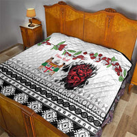Fiji Heart Tribal Personalised Quilt Polynesian Patterns