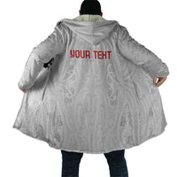New Zealand Maori Heart Tribal Personalised Cloak Polynesian Patterns