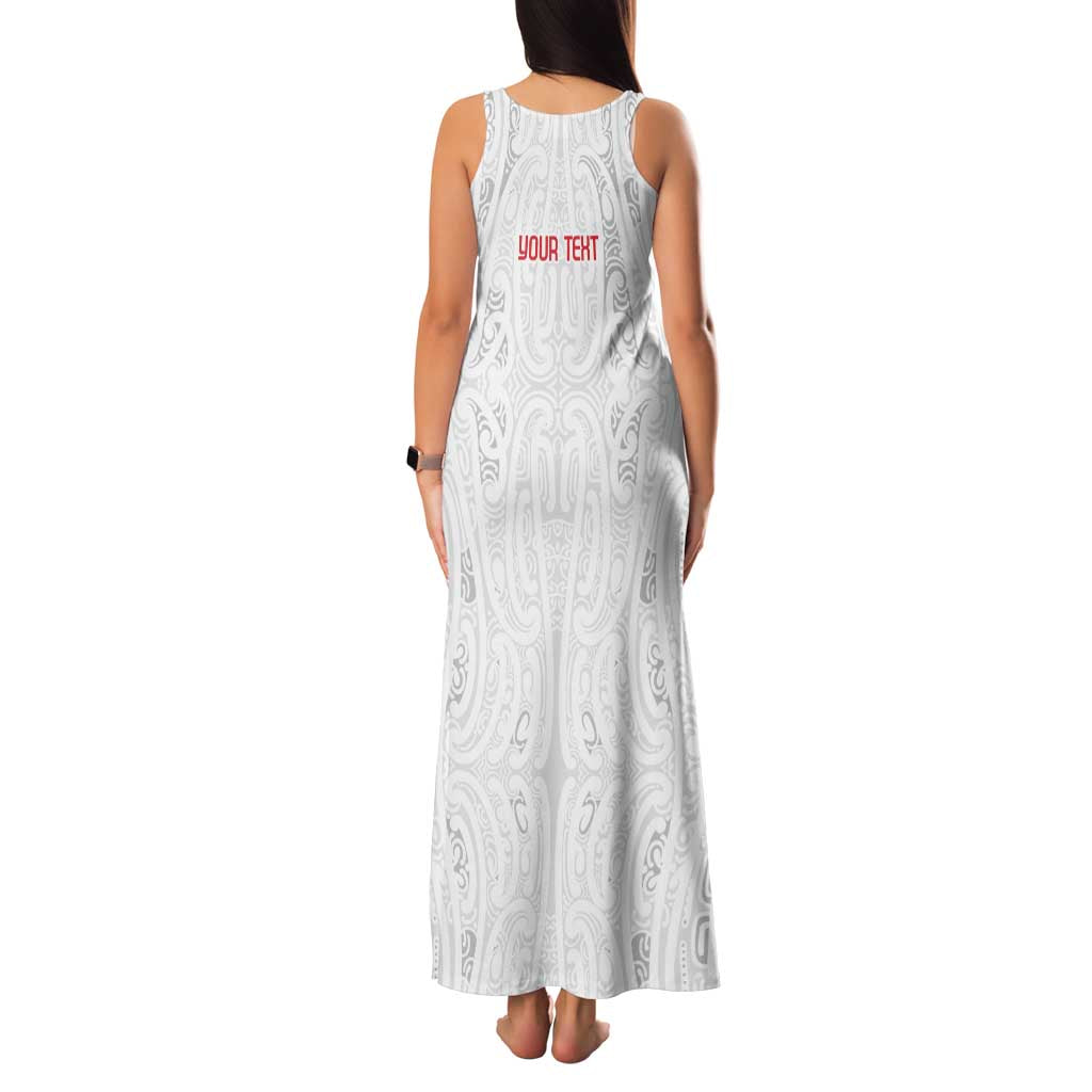 New Zealand Maori Heart Tribal Personalised Family Matching Tank Maxi Dress and Hawaiian Shirt Polynesian Patterns LT9 - Polynesian Pride