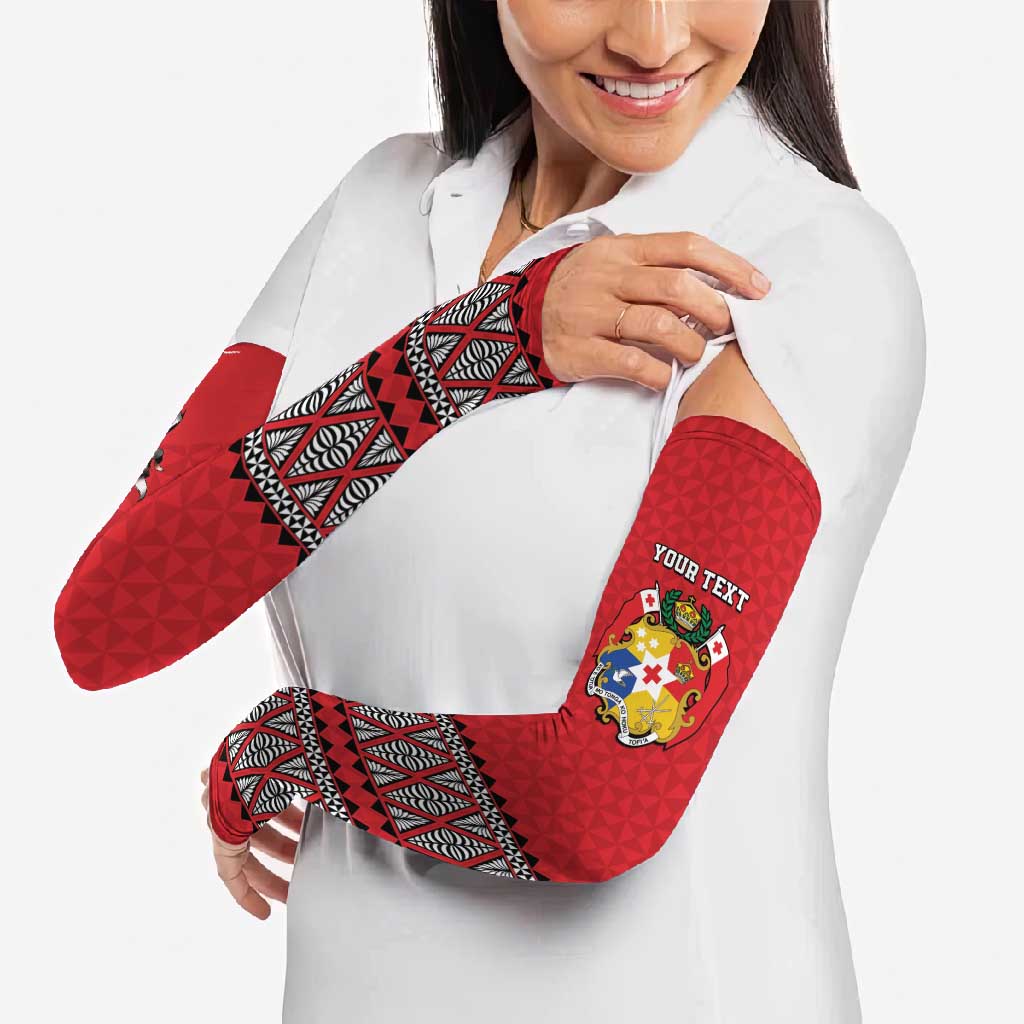 Tonga Heart Tribal Personalised Arm Sleeves Polynesian Patterns