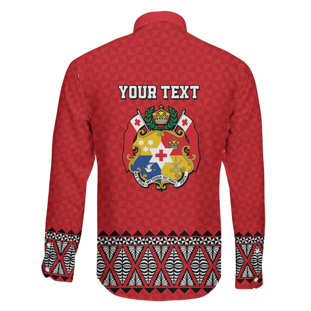 Tonga Heart Tribal Personalised Family Matching Long Sleeve Bodycon Dress and Hawaiian Shirt Polynesian Patterns