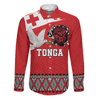 Tonga Heart Tribal Personalised Family Matching Summer Maxi Dress and Hawaiian Shirt Polynesian Patterns